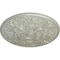 Ekena Millwork Baile Ceiling Medallion (Fits Canopies up to 6"), Hand-Painted Flash Copper, 31 1/4"OD x 2 1/4"P CM31BAFCS - alternate 4